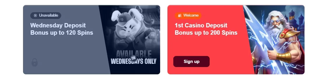 BetSnipe Casino Bonuses