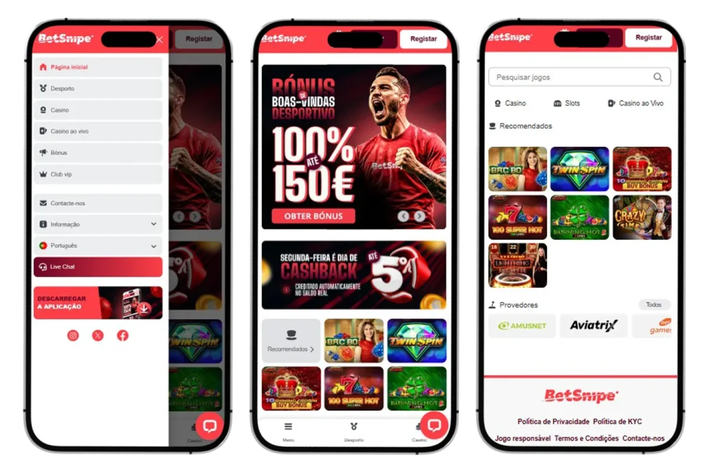BetSnipe Casino app